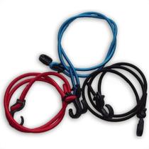 Elastico Para Bagageiro Magno 1,00M Garra Pvc 2 - Kit C/10