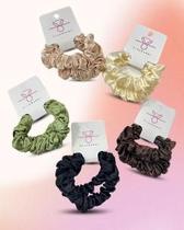 Elástico para cabelo cetim premium