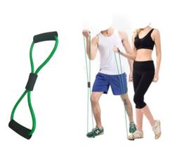 Elastico Para Malhar Extensor Academia Treino Pilates Fit Verde MB87114