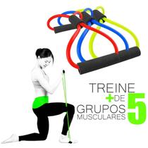 Elástico Para Malhar Extensor Academia Treino Pilates - MBfit 2415