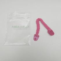 Elástico para óculos Miraflex Baby Zero KM Rosa Escuro