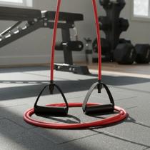Elástico Para Treino Exercício Extensor Academia Musculação Elástico Para Treino Exercício Extensor Academia Musculação