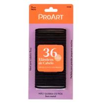 Elástico Preto 2Mm C/36 Proart
