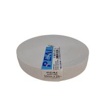 Elástico Real Chato Branco rolo com 25 metros Elástico Real Chato Branco rolo com 25 metros