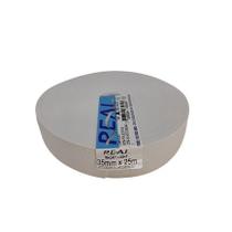 Elástico Real Chato Branco rolo com 25 metros