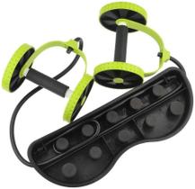 Elástico Roda Exercício Aparelho Abdominal Revoflex Xtreme