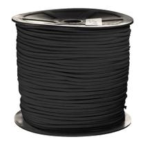 Elástico Roliço 2mm Preto para Amarração 100 Metros Elástico Roliço 2mm Preto para Amarração 100 Metros