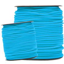 Elástico Roliço Azul Turquesa - Nº:199 - 2,2mm - 50 Metros- Nybc Elástico Roliço Azul Turquesa - Nº:199 - 2,2mm - 50 Metros- Nybc