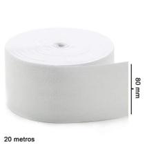 Elastico sao jose 80mm reforçado 01 bco rl c/20mts