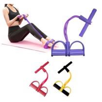 Elástico Tensão Tube Fit Apoio Para Pés Musculação Ginástica - MBfit REF: MB87116