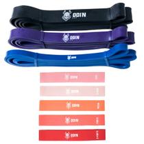 Elastico Treino Mini Band + Super Band Extensor Odin Fit Elastico Treino Mini Band + Super Band Extensor Odin Fit