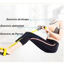 Elástico Tube De Tensão - Funcional Alongamento Apoio de Pés Pilates Elástico Tube De Tensão - Funcional Alongamento Apoio de Pés Pilates