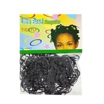 Elástico Ultra Bead para Cabelo Preto