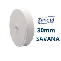 Elástico Zanotti Savana 30 (29mm) Branco C/ 25 metros Elástico Zanotti Savana 30 (29mm) Branco C/ 25 metros