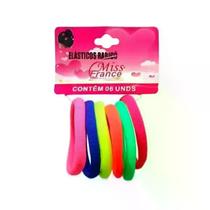 Elasticos 4CM Coloridos Miss France Mf-2384