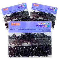 Elásticos Cabelo de Silicone Liguinha Elastiquinho Grande Cartela -