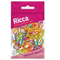 Elasticos coloridos 100pcs ricca 3341