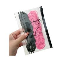 Elásticos Coloridos Para Cabelo De Meninas 25cm Prendedores De Rabo De Cavalo Laços De Cabelo Para