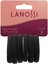 Elásticos De Cabelo Black - 6 Unidades Preto