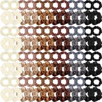 Elásticos de cabelo Dingion Satin 96 peças para meninas e mulheres