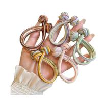 Elásticos De Cabelo Duráveis E De Alta Elasticidade, Estilo Minimalista Para Uso Diário, Pacote Com Elásticos De Cabelo Duráveis E De Alta Elasticidade, Estilo Minimalista Para Uso Diário, Pacote Com
