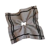 Elásticos De Cabelo Femininos De Tecido Listrado Com Pingente De Pérola Imitação Gota De Água