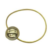 Elásticos De Cabelo Geométricos Dourados Para Mulheres, Elegantes Prendedores De Rabo De Cavalo,