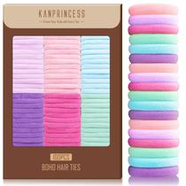 Elásticos de Cabelo KANPRINCESS Nylon Algodão 100 Unidades Sem Danos