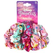 Elásticos de cabelo LUV HER Disney Princess para meninas de 3 ou mais anos - pacote com 4