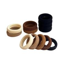 Elásticos De Cabelo Mistos De Alta Elasticidade E Espessura, Versáteis E Amigáveis Ao Cabelo