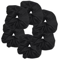 Elásticos de cabelo Motique Accessories Large Solid Black x6 Elásticos de cabelo Motique Accessories Large Solid Black x6
