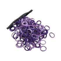 Elásticos De Cabelo Sem Costura Com 50 Unidades Para Mulheres, Com Presilhas Para Rabo De Cavalo E
