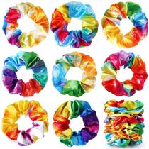 Elásticos de cabelo Toulite Tie Dye 24 peças para mulheres e meninas