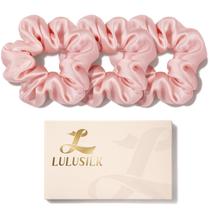 Elásticos de seda LULUSILK para dormir o cabelo, 100% seda de amora