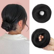 Elásticos Hair Piece FEIPRO Messy Bun para mulheres