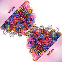 Elásticos Liguinhas De Silicone Colorido 4000 Unidades Cabelo Infantil