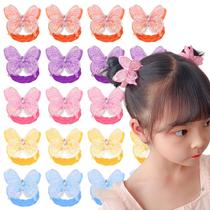 Elásticos para Cabelo Arvintas 20 Unidades com Laços de Borboleta Elásticos para Cabelo Arvintas 20 Unidades com Laços de Borboleta