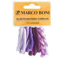 Elásticos Para Cabelo Linha Daily com 12 unidades Marco Boni Elásticos Para Cabelo Linha Daily com 12 unidades Marco Boni