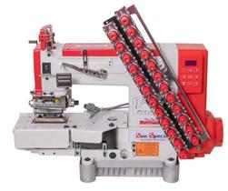 Elastiqueira, 12 agulhas, Cilíndrica, bitola 1/4-SUN SPECIAL