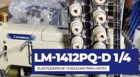 Elastiqueira 12 agulhas para lastex- Pronta-Direc