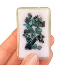 Elbaíta Turmalina Azulada Bruto Coleção Lote 19,51ct / 3,90gr Elbaíta Turmalina Azulada Bruto Coleção Lote 19,51ct / 3,90gr