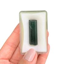 Elbaíta Turmalina Verde Azulada Bruto Canudo Coleção 33,90ct / 6,78gr Elbaíta Turmalina Verde Azulada Bruto Canudo Coleção 33,90ct / 6,78gr