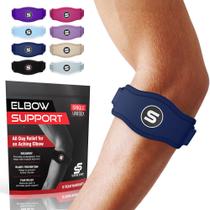 Elbow Brace Sleeve Stars Tennis para tendinite feminina/masculina