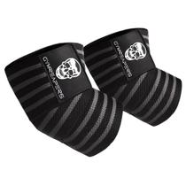 Elbow Wraps Gymreapers Weightlifting 40" (1 par) cinza Elbow Wraps Gymreapers Weightlifting 40" (1 par) cinza
