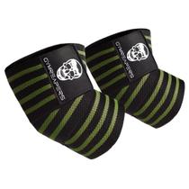 Elbow Wraps Gymreapers Weightlifting 40" (1 par) verde Elbow Wraps Gymreapers Weightlifting 40" (1 par) verde