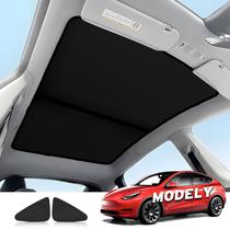 Elção de guarda-sóis de telhado para Tesla Model Y 2021-2025 Glass Roof Elção de guarda-sóis de telhado para Tesla Model Y 2021-2025 Glass Roof