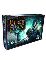 Elder Sign Omens of Ice Board Game EXPANSÃO Jogo de Estratégia de Terror Jogo de dados cooperativo para adultos e adolescentes Idade 14+ 1-8 de Jogadores Tempo médio de jogo 1-2 horas Feito por Fantasy Flight Games