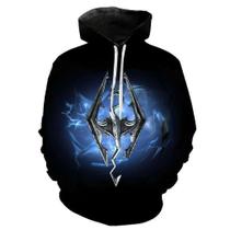 Elders Scrolls Skyrim, impressão digital 3D, anime, homem, mulher, Pu