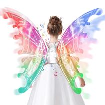 Electric Fairy Wings Maysida para meninas com LED e música Electric Fairy Wings Maysida para meninas com LED e música