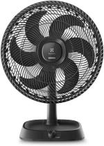 Electrolux Ventilador De Mesa 40cm 6 Pás silencioso 3 velocidades 2 anos garantia com inclinação Duoforce Air EFD40 127v Preto